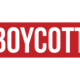 Rubber Boycott Stamp Sea